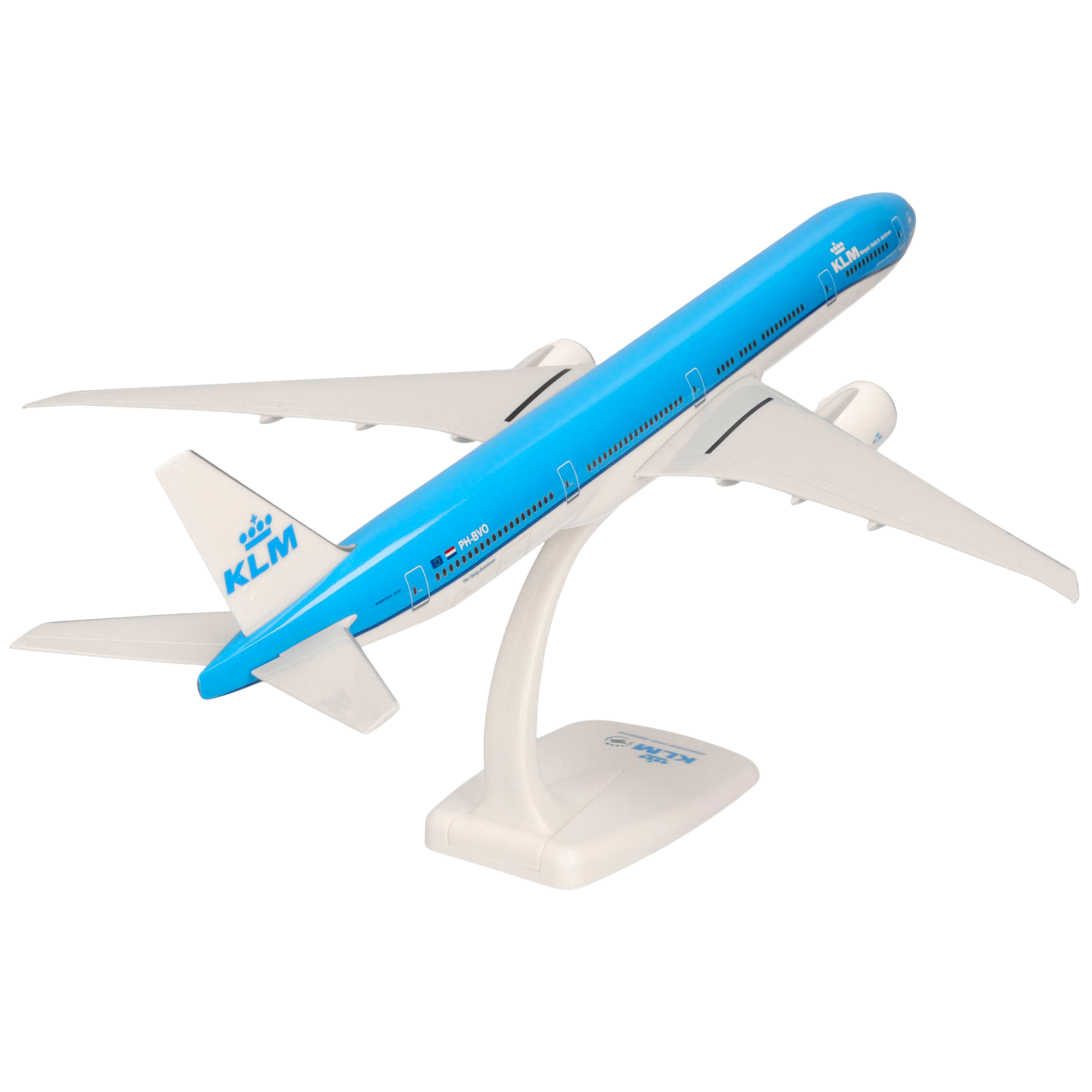 Herpa Snap-Fit Flugzeugmodell KLM Boeing 777-300ER (1:200)